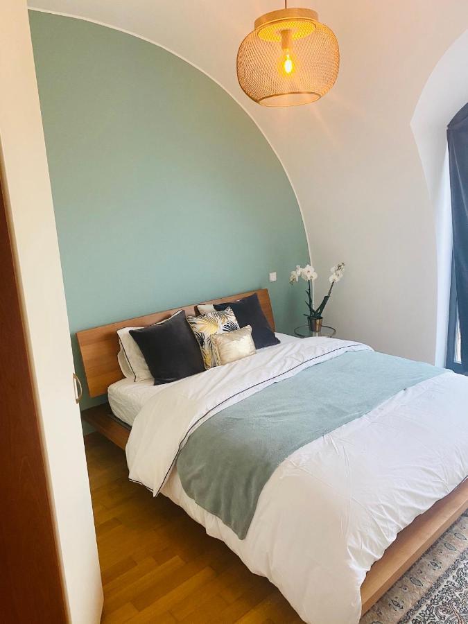 The Luxury Green Penthouse In City Center With Terrace And Free Parking Lüksemburg Dış mekan fotoğraf
